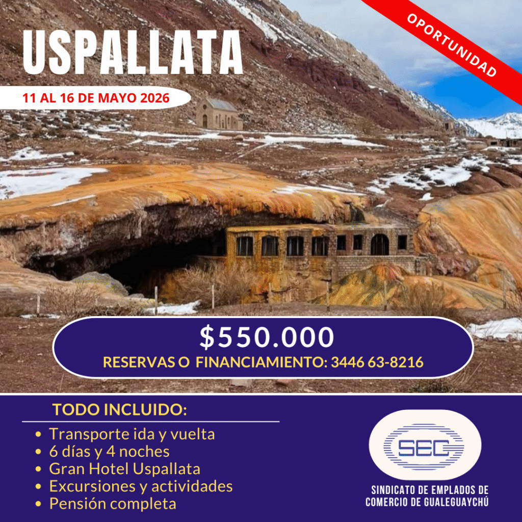 ¡Uspallata te espera!