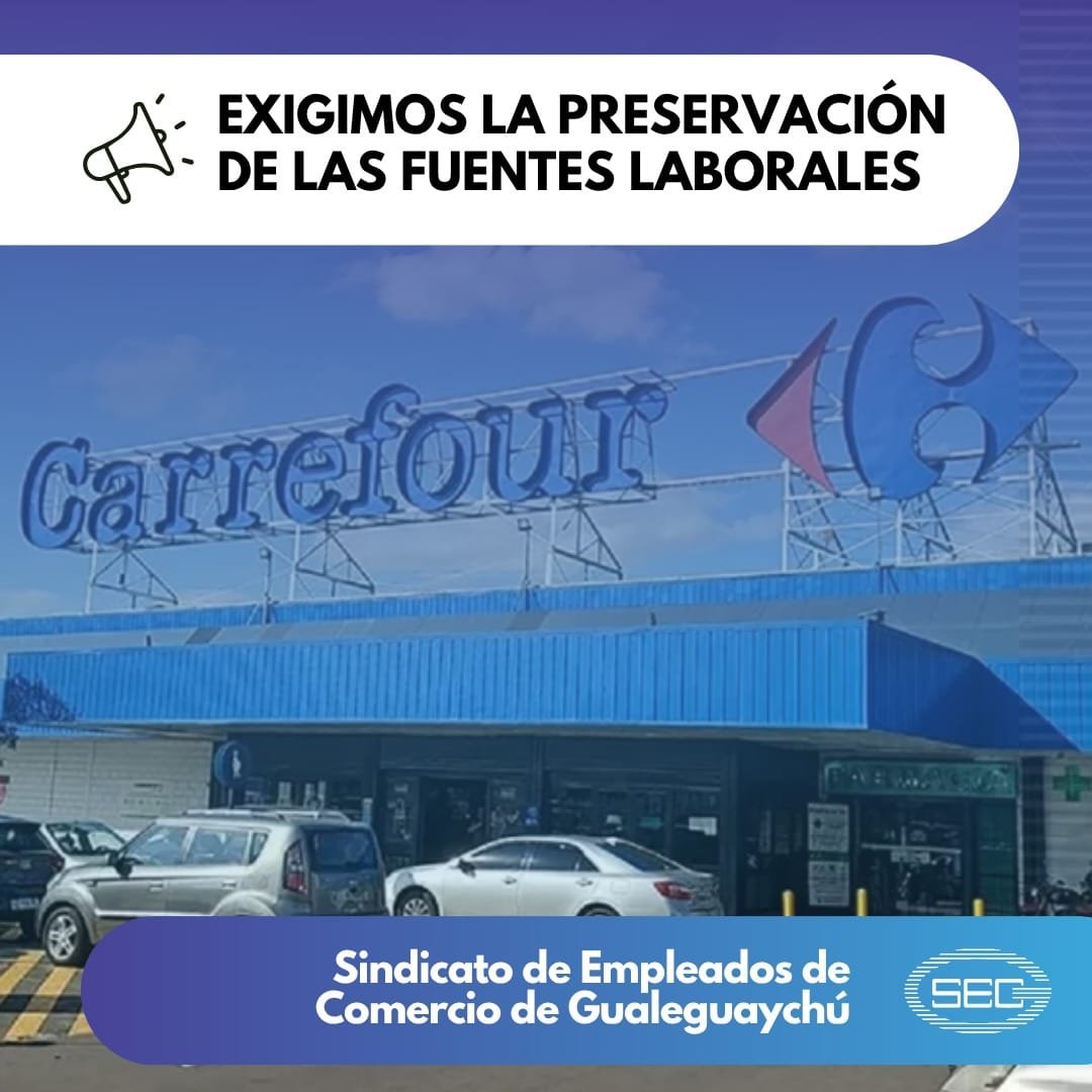 Exigimos la preservación de las fuentes laborales